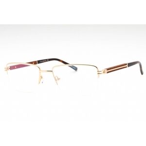 NWT Charriol PC75117-C01 56mm Shiny Gold Eyeglasses